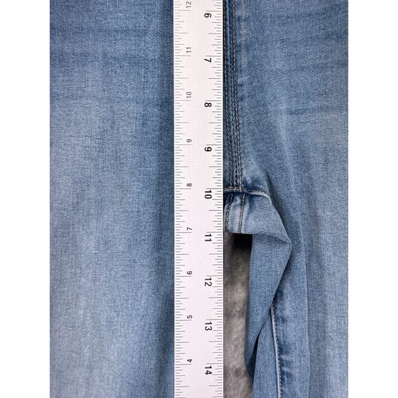 Free People Jeans 26 Womens Venice Beach Flare Cross Front Pull On - Picture 4 of 7